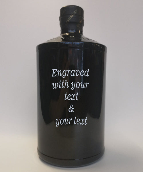 Engraved Bottle of Hendricks Gin 70cl