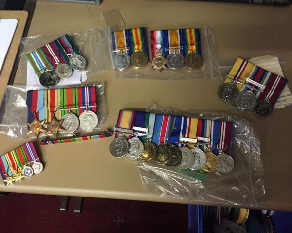 Court Mounting Medals (Full Size & Miniature)