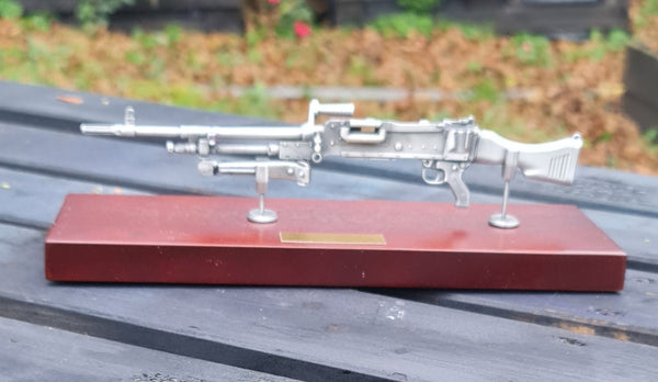 Pewter Presentation Statue - GPMG Light Role