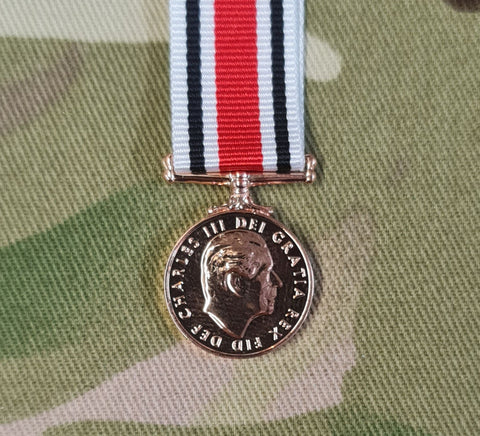 Miniature Special Constabulary Long Service and Good Conduct Medal (LSGC) (CIIIR)