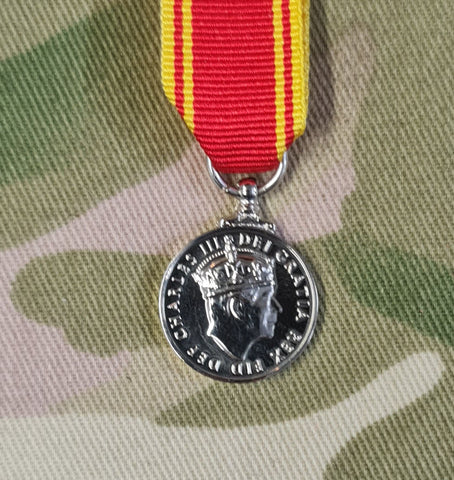 Miniature Fire Service Long Service and Good Conduct Medal (LSGC) (CIIIR)