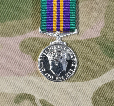 Miniature Accumulated Service Medal 2022 (ACSM 22) (CIIIR)