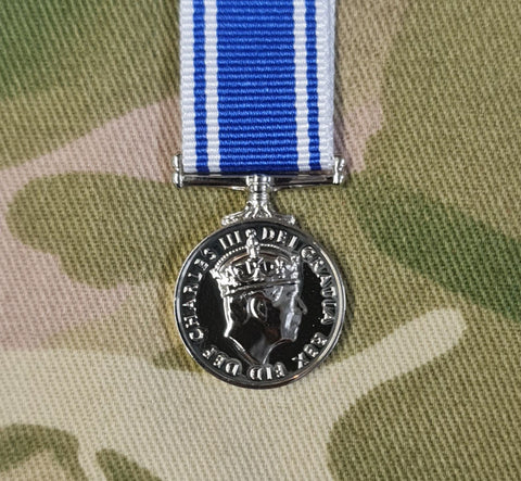Miniature Police Long Service and Good Conduct Medal (LSGC) (CIIIR)