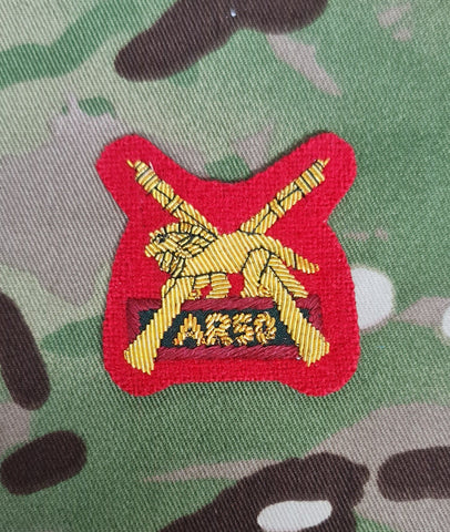 Bisley AR50 shooting qualification Mess Dress Badge Scarlet