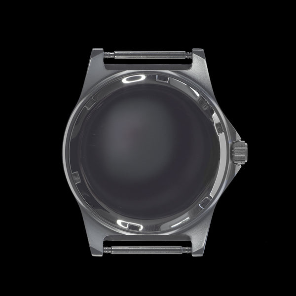 MWC G10 LM Stainless Steel Military Watch on a Grey NATO Strap (Sterile Dial and Plain Caseback For Personalisation)