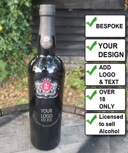 Engraved Bottle of Taylors Port 75cl - Engraved with your design
