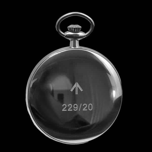 General Service Military Pocket Watch (Hybrid Movement with Black Dial)