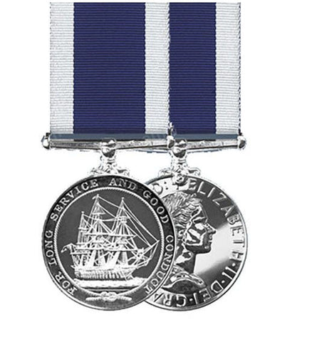Miniature Navy Long Service and Good Conduct Medal  (LSGC)  (EIIR)