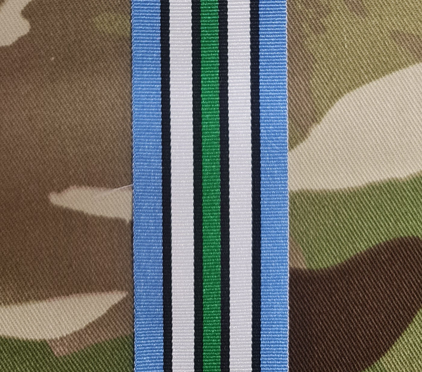 UNMISS UN South Sudan Medal Ribbon (Full Size & Miniature Option)