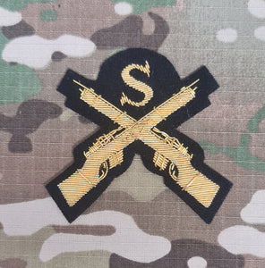 Sniper Ribbon Sniper - Bullion Wire No1 Dress Qualification badge – dressuniformhire
