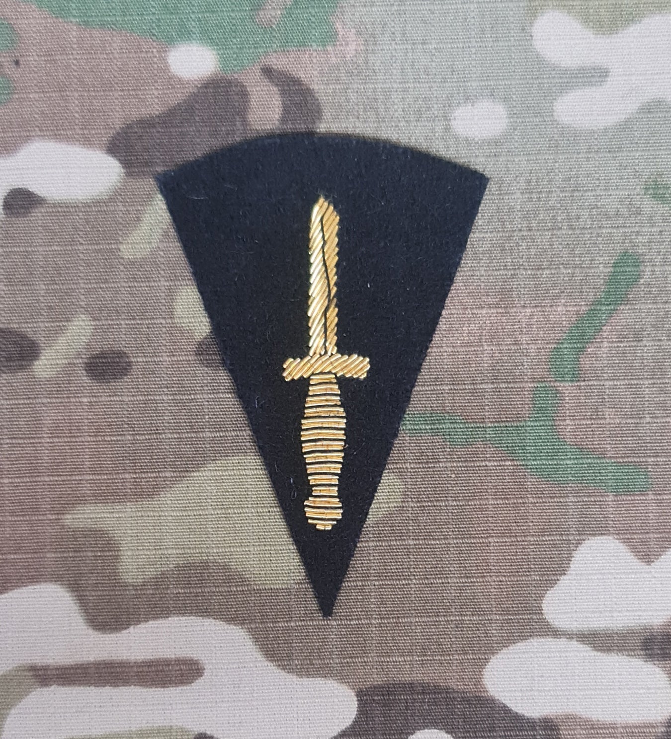 All Arms Commando Dagger - Bullion Wire No1 Dress Qualification badge