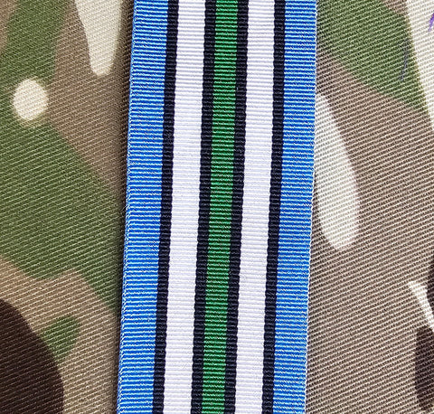 United Nations Mission in the South Sudan (UNMISS) Medal Ribbon (Full Size & Miniature Option)