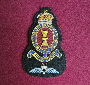 I Bty, (Parachute) Royal Horse Artillery (RHA) Hand Embroidered