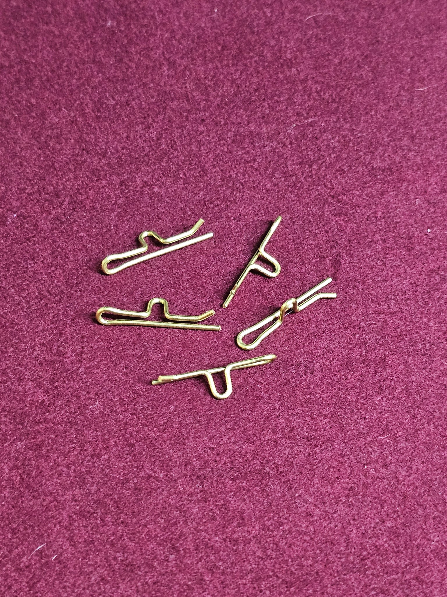 No1 / No2 Dress Uniform Button Clips (X5)