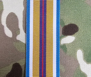 Australian Medal Ribbon Afghanistan Medal Ribbon (Full Size & Miniature Option)