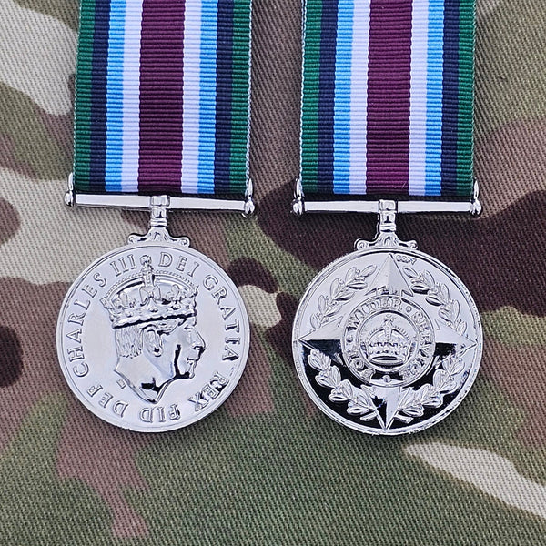 The Wider Service Medal (CIIIR) Full Size Medal