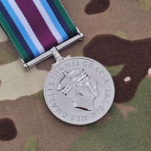 The Wider Service Medal (CIIIR) Full Size Medal