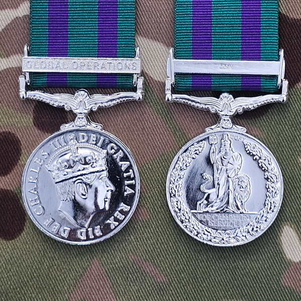 Global Operations GSM (General Service Medal) Medal (CIIIR) Full Size Medal