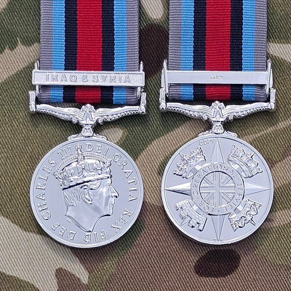 Op Shader OSM (Operational Service Medal) Medal (CIIIR) Full Size Medal