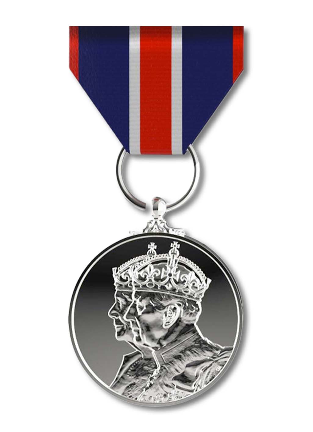 Kings Coronation Medal (KCM) Full Size Medal