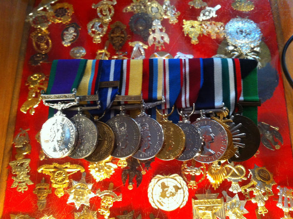 Court Mounting Medals (Full Size & Miniature)