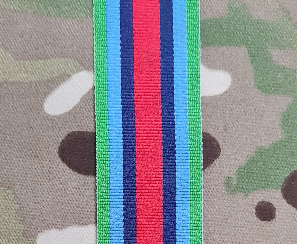 Sierra Leone OSM Operational Service Medal Ribbon (Full Size & Miniature Option)