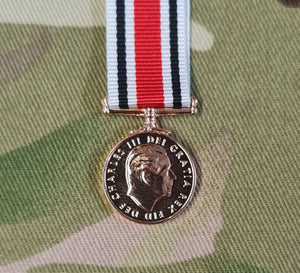 Miniature Special Constabulary Long Service and Good Conduct Medal (LSGC) (CIIIR)
