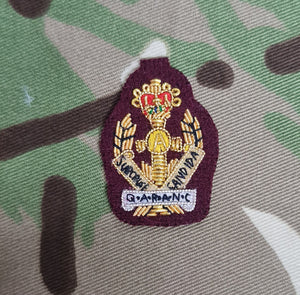 Queen Alexandra's Royal Army Nursing Corps QARANC (16 Medical Regiment) Maroon Officers Bullion stitched Beret Badge (EIIR)