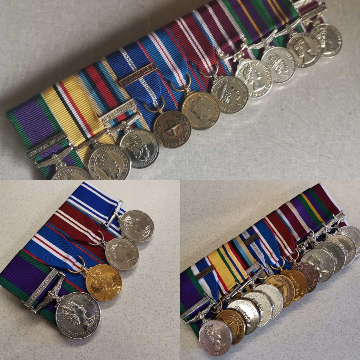 Court Style Medal Mounting, Full Size