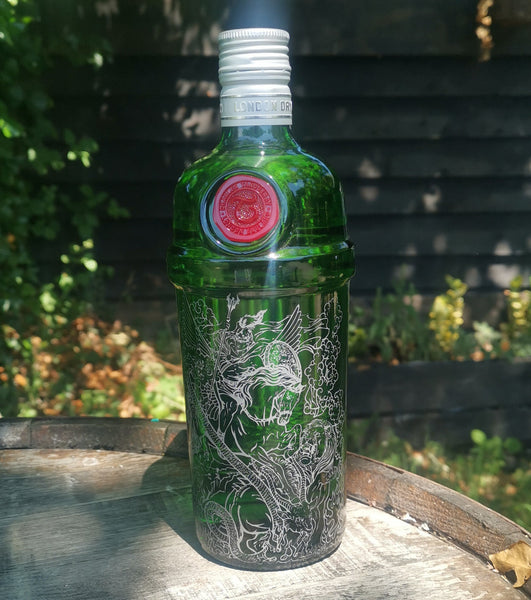 Engraved Bottle of Tanqueray Gin 70cl - 18 Signal Regiment